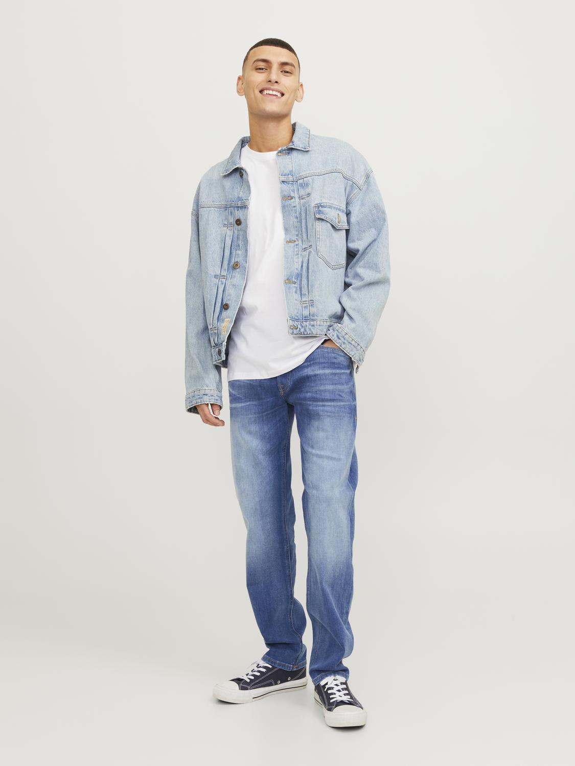 JJIMIKE JJORIGINAL TAPERED FIT JEANS