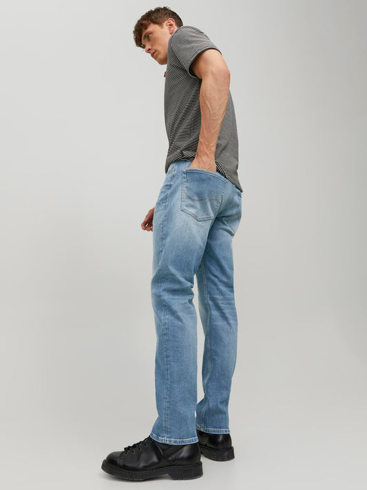 JJIMIKE JJORIGINAL 011 TAPERED FIT JEANS