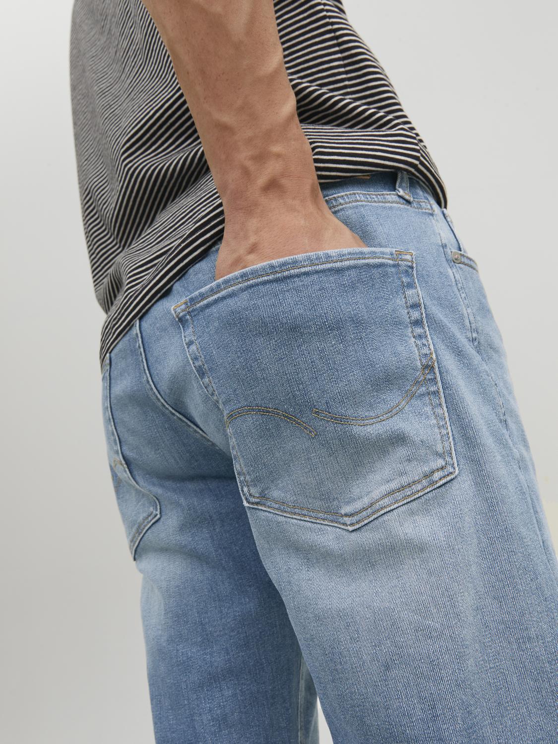 JJIMIKE JJORIGINAL TAPERED FIT JEANS