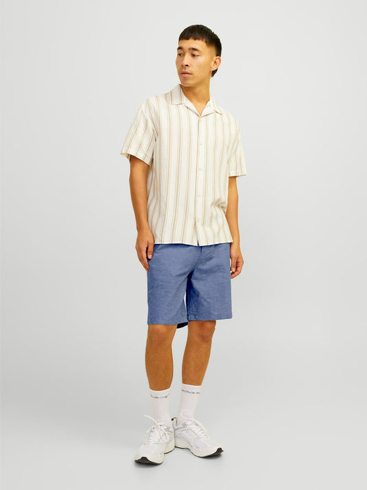 JPSTACE SUMMER LINEN BLEND SHORTS