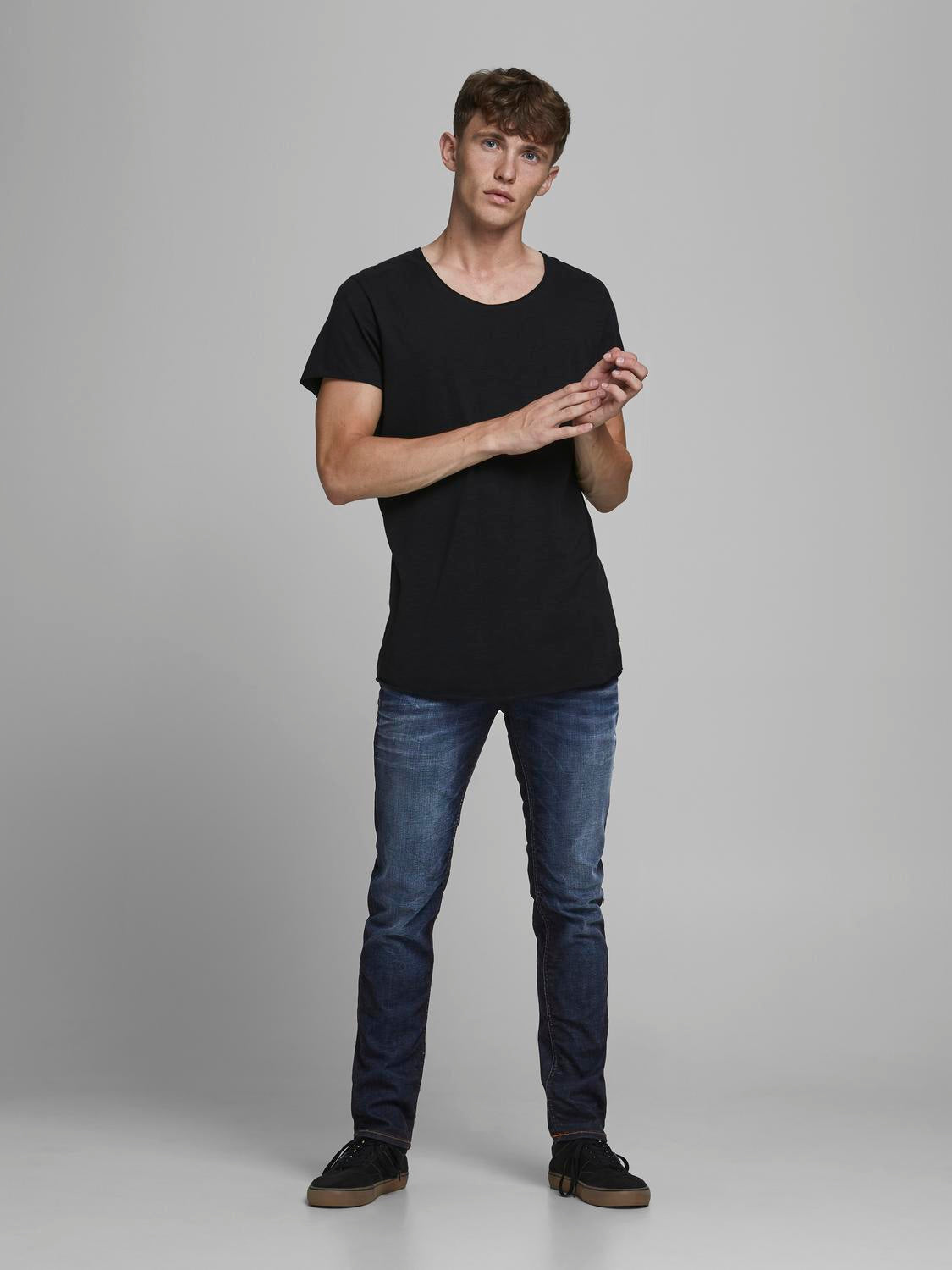 JJITIM JJORIGINAL SLIM STRAIGHT JEANS