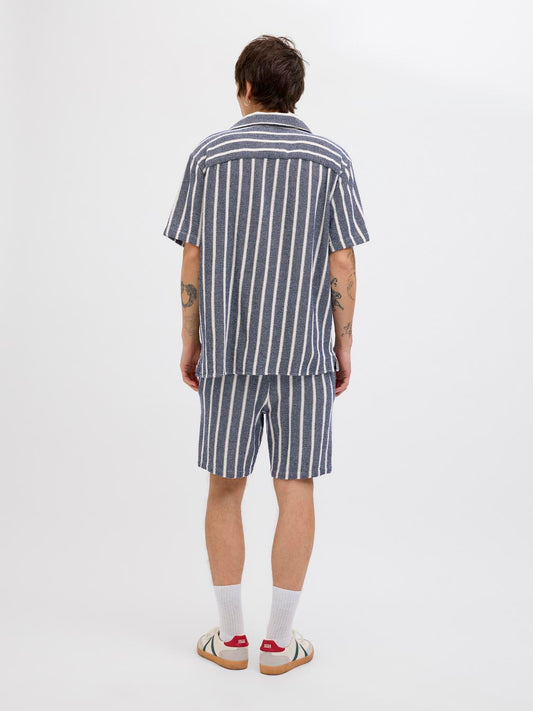 JPSTJAIDEN COBA STRIPE JOGGER SHORTS