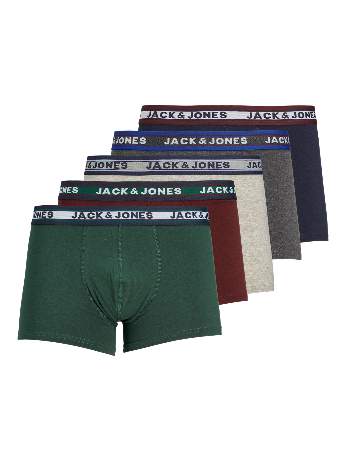 JACOLIVER TRUNKS 5 PACK