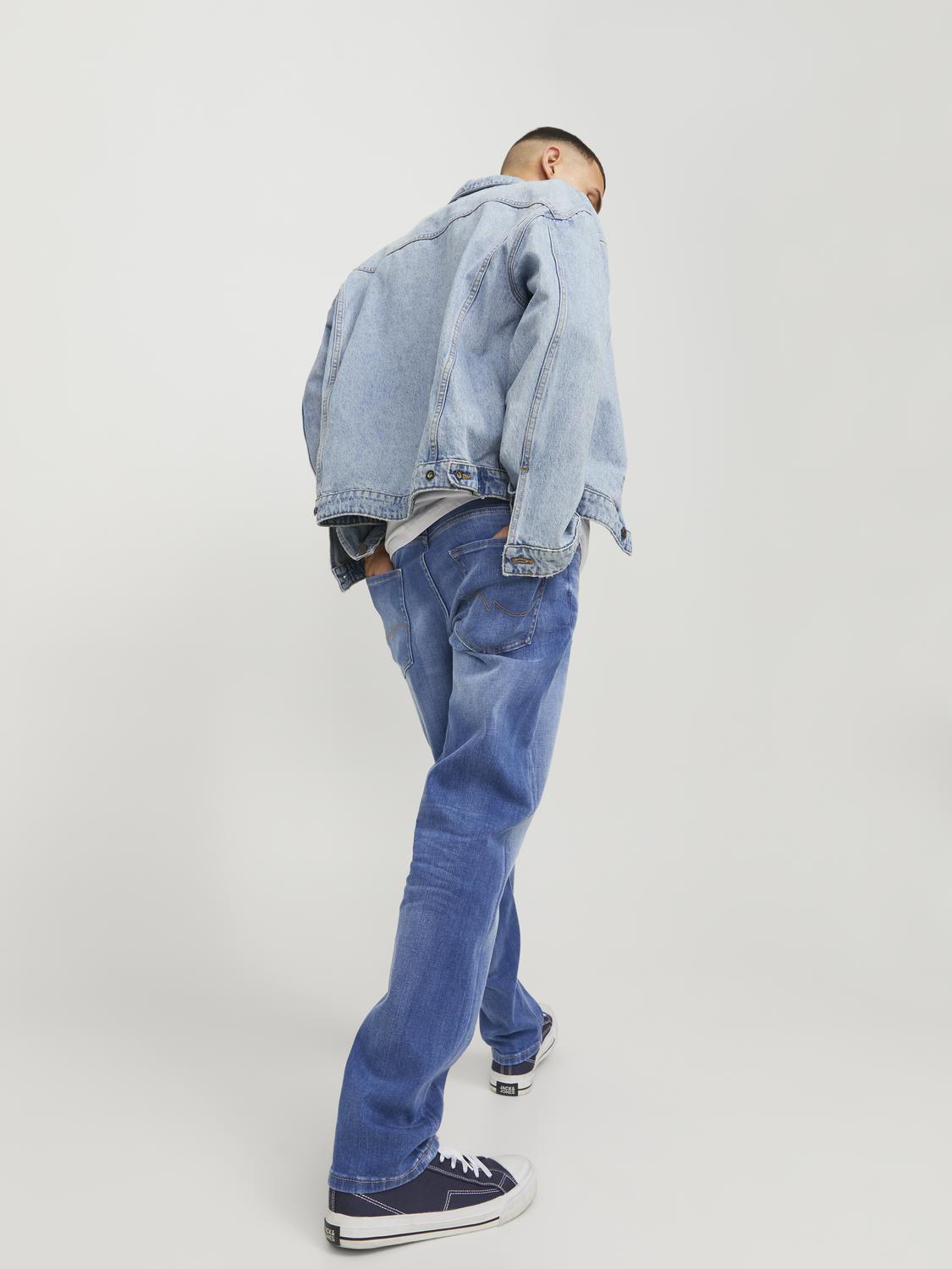 JJIMIKE JJORIGINAL 411 TAPERED FIT JEANS