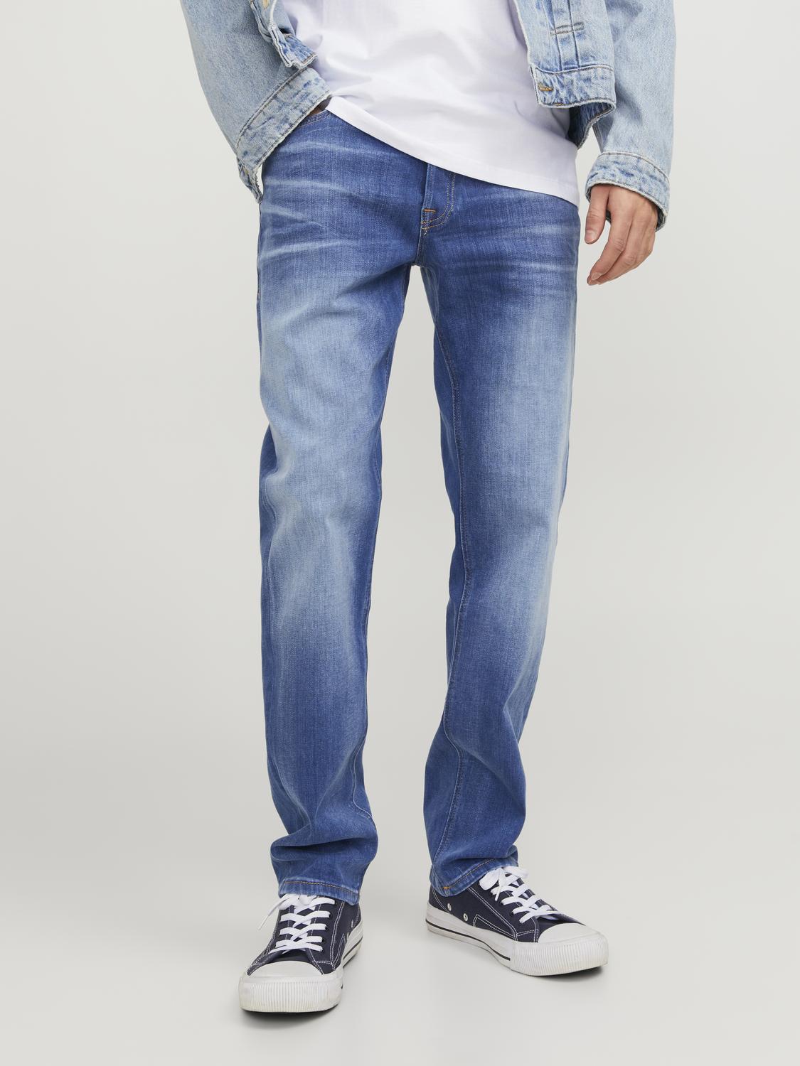 JJIMIKE JJORIGINAL 411 TAPERED FIT JEANS