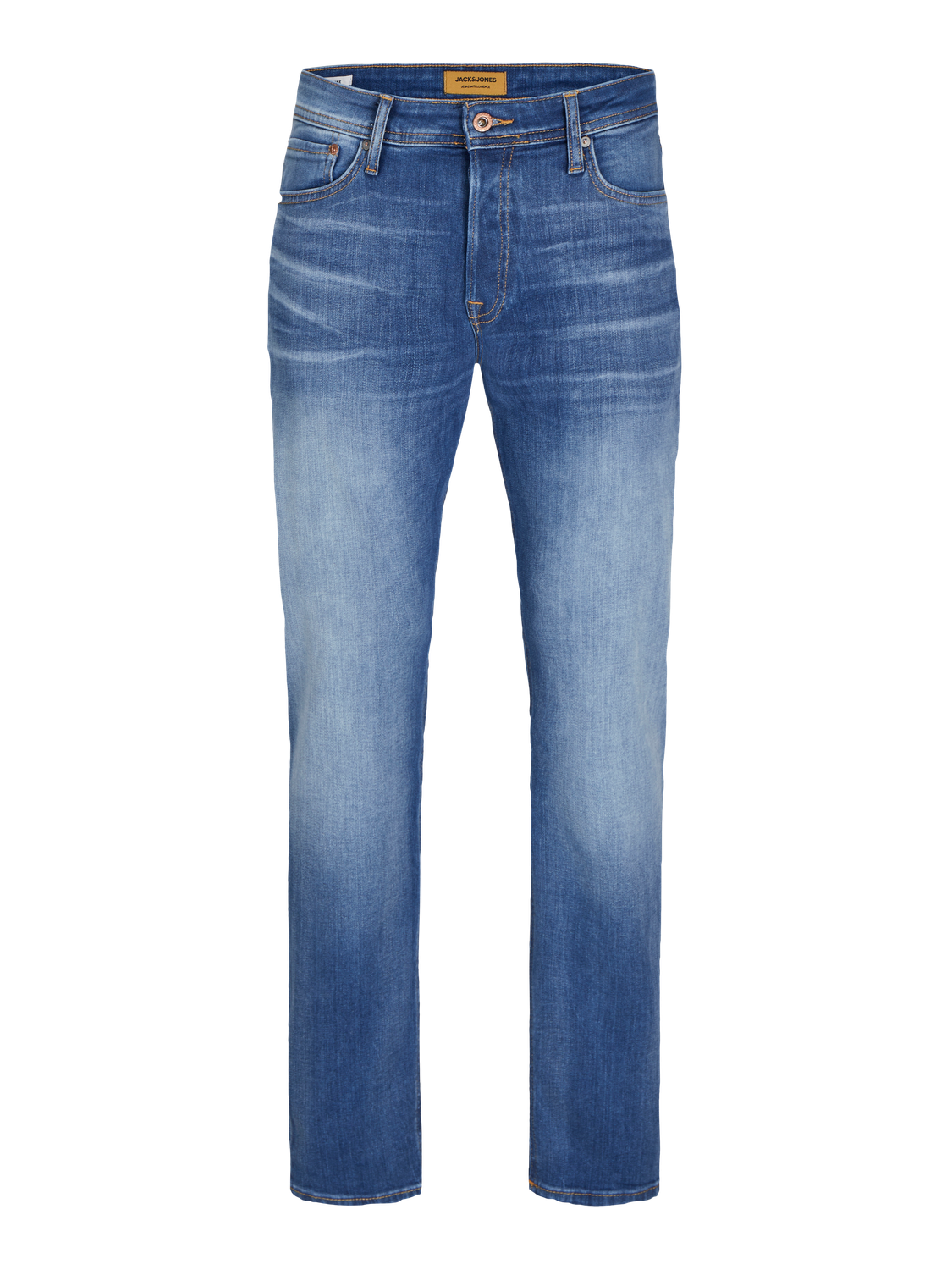 JJIMIKE JJORIGINAL 411 TAPERED FIT JEANS