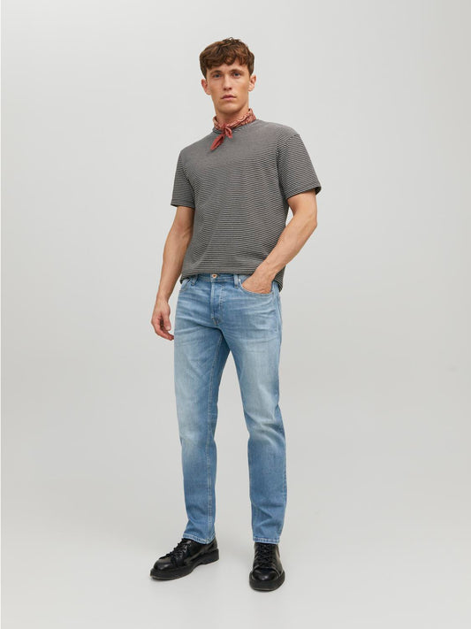 JJIMIKE JJORIGINAL TAPERED FIT JEANS