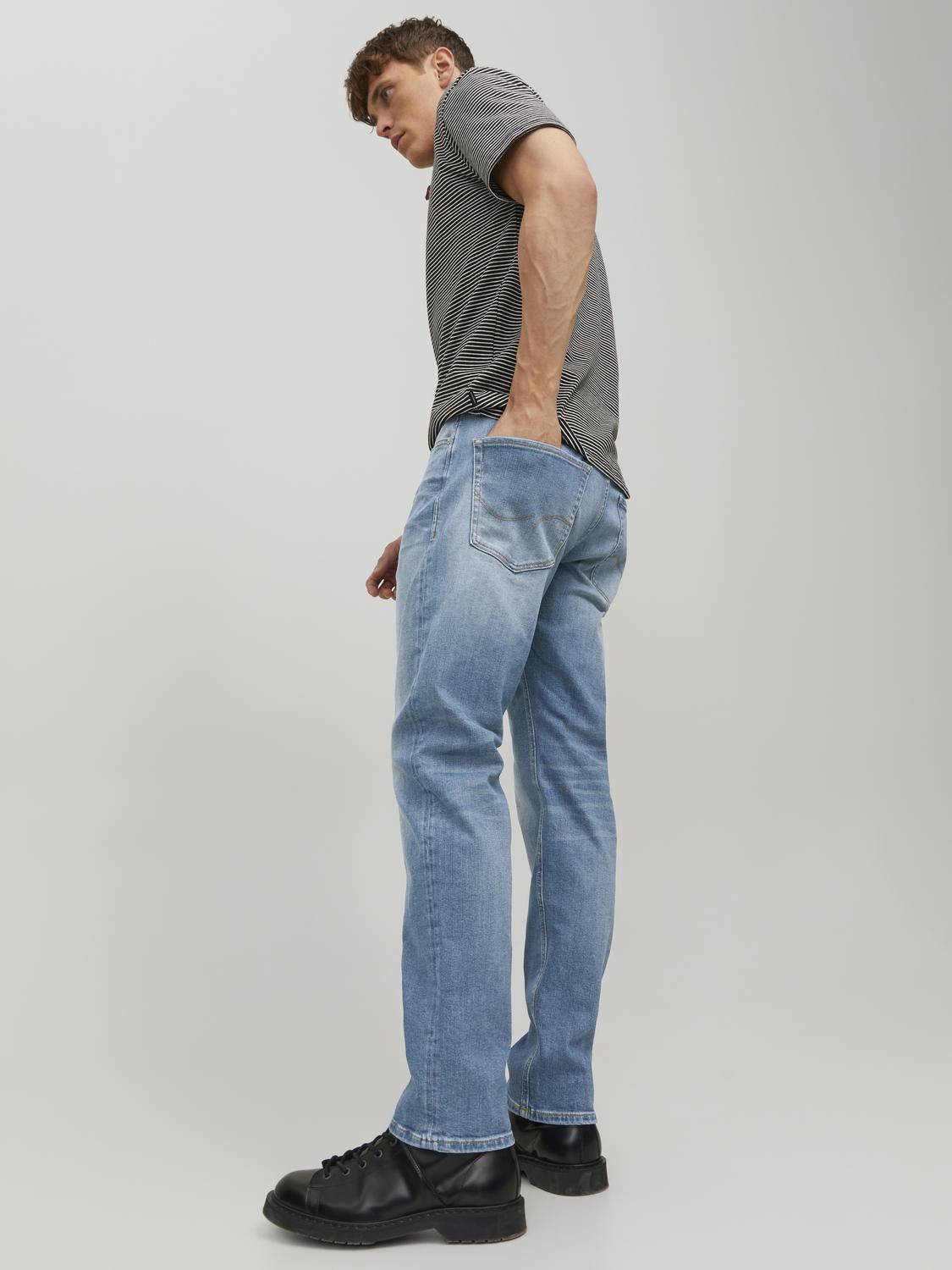 JJIMIKE JJORIGINAL 011 TAPERED FIT JEANS