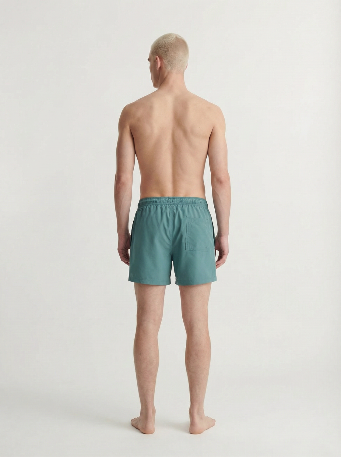 JPSTMAUI TROPIC SOLID SWIM SHORTS