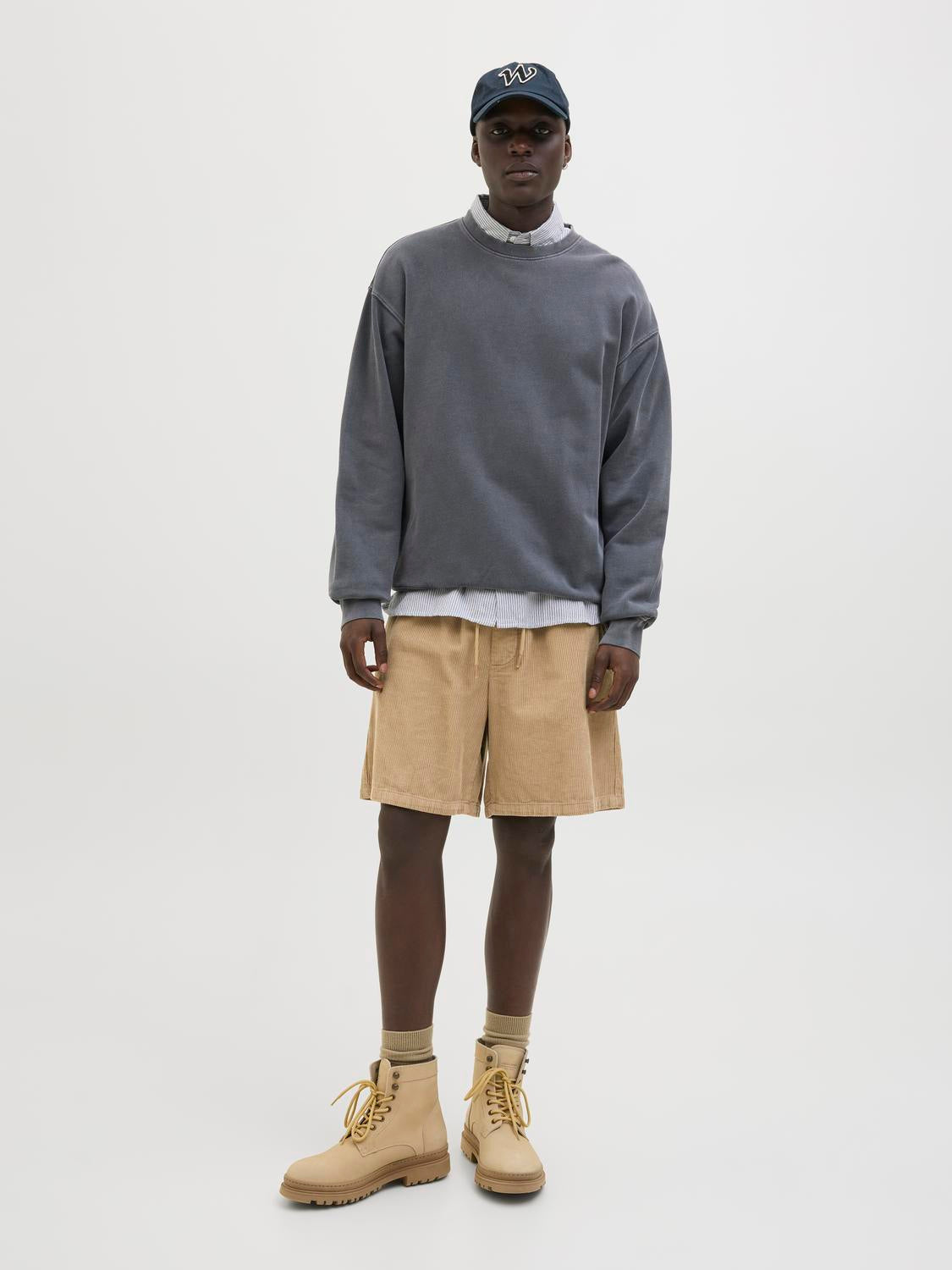 JPSTBILL CORDUROY JOGGER SHORTS