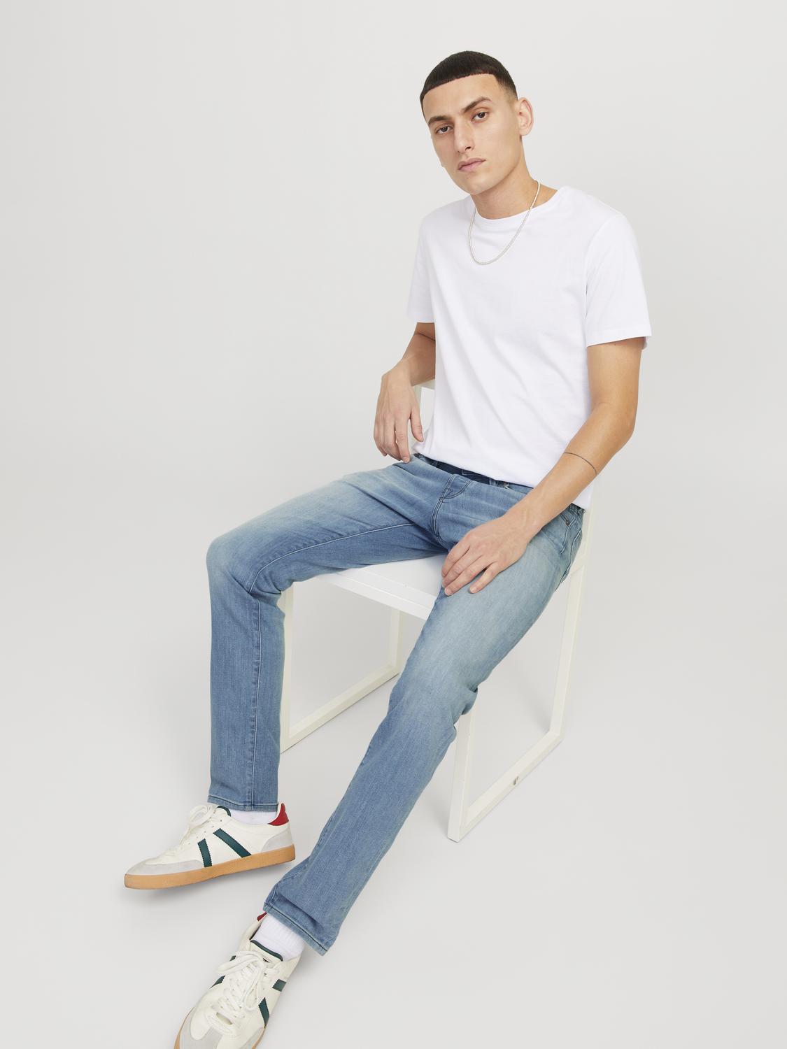 JJIGLENN JJFOX 496 SLIM FIT JEANS