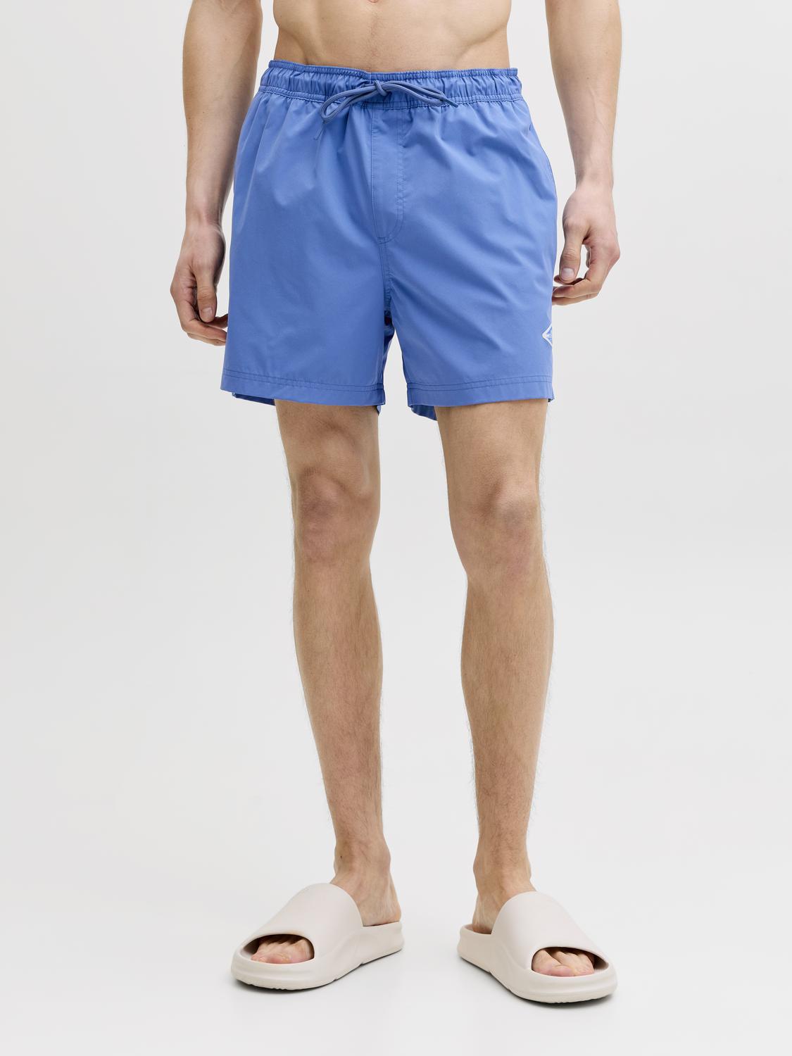 JPSTMAUI TROPIC SOLID SWIM SHORTS