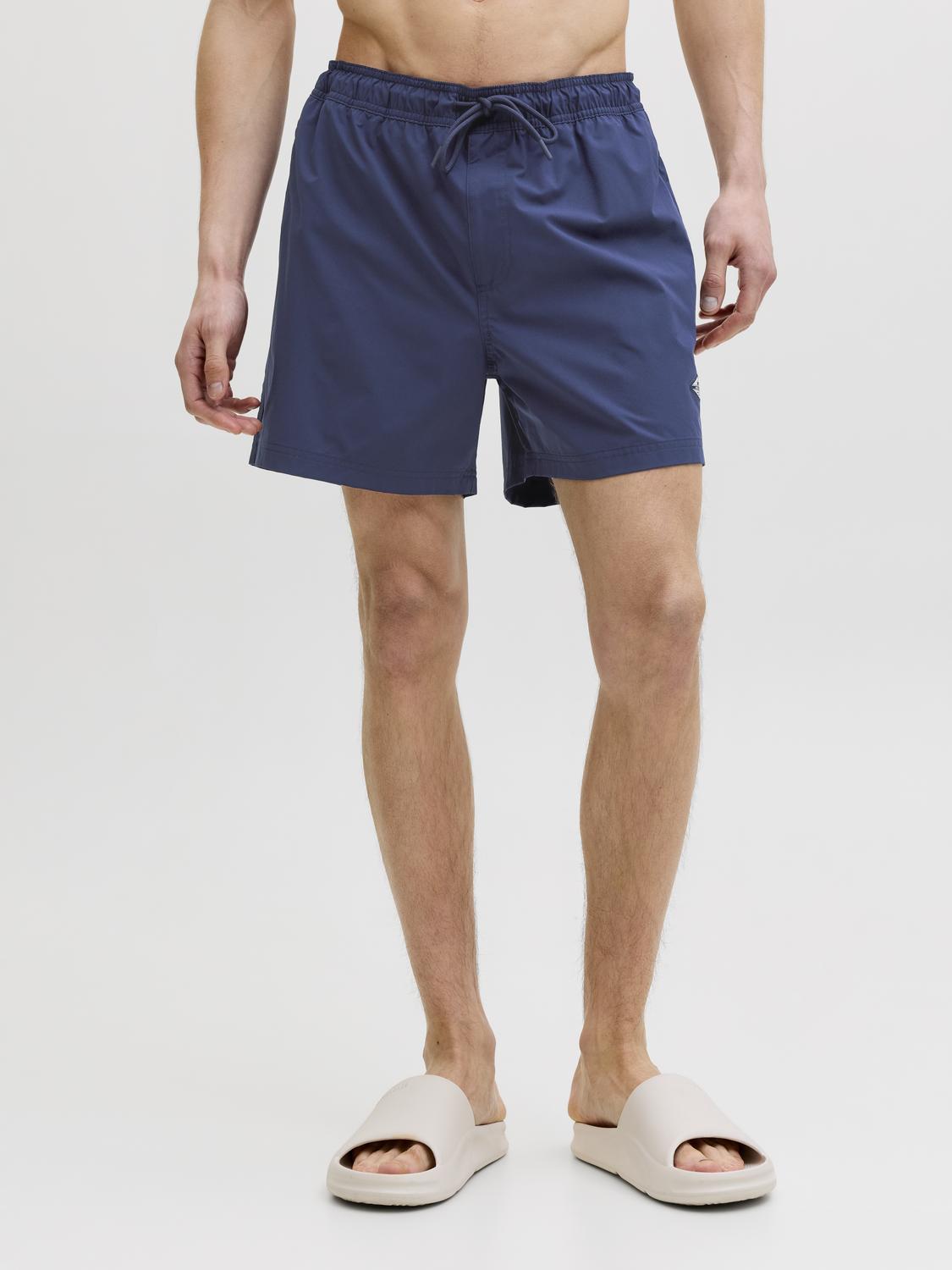 JPSTMAUI TROPIC SOLID SWIM SHORTS