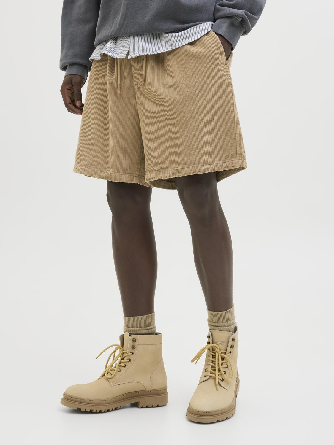 JPSTBILL CORDUROY JOGGER SHORTS