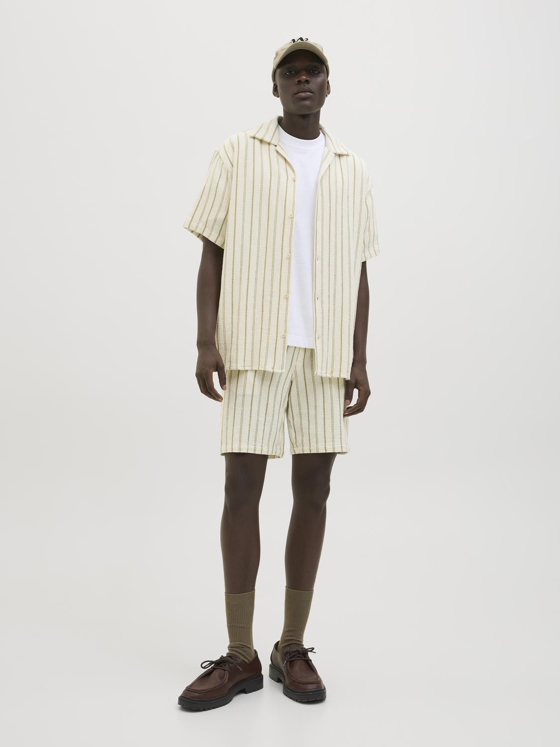 JPSTJAIDEN COBA STRIPE JOGGER SHORTS