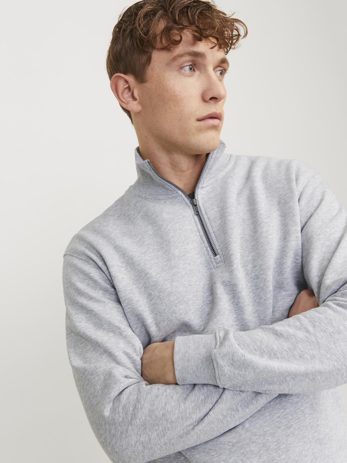 JJEBRADLEY HALF ZIP SWEATSHIRT