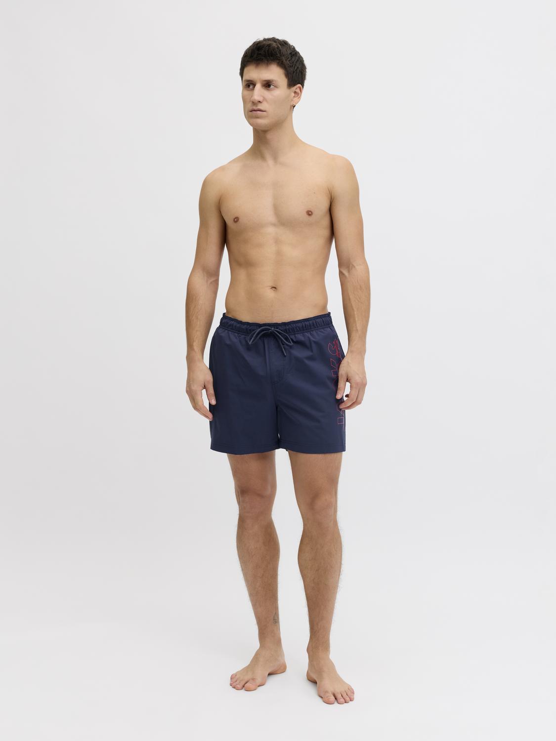 JPSTMAUI WAVE LOGO SWIM SHORTS