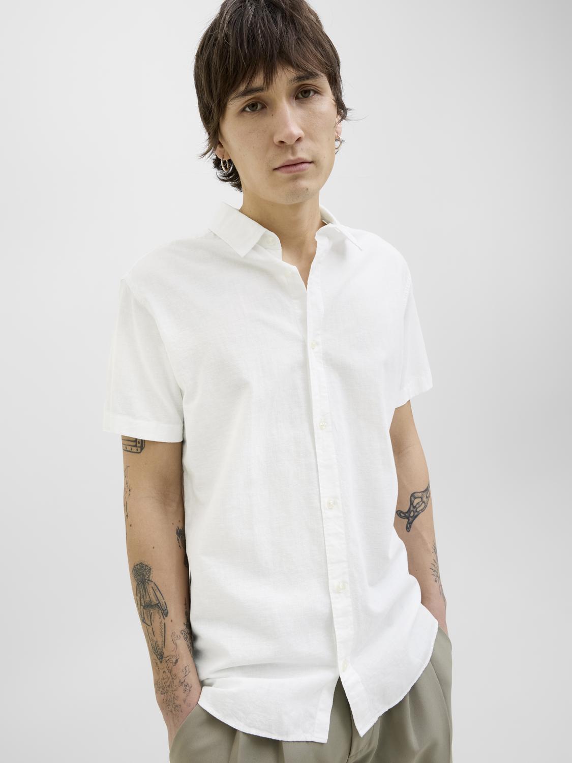 JJEBREEZE LINEN BLEND SHIRT