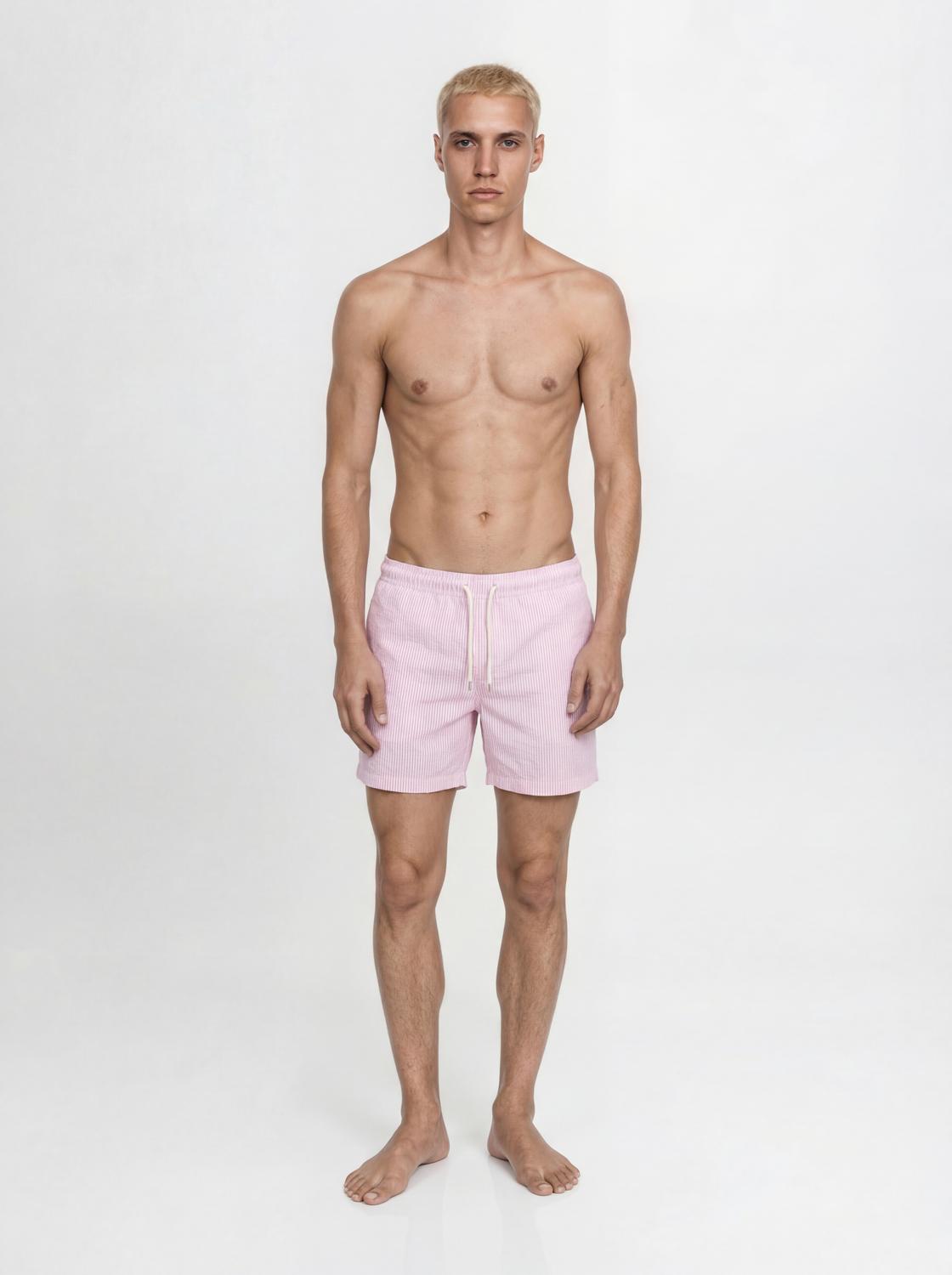 JPSTMAUI OCEAN SEERSUCKER SWIM SHORT