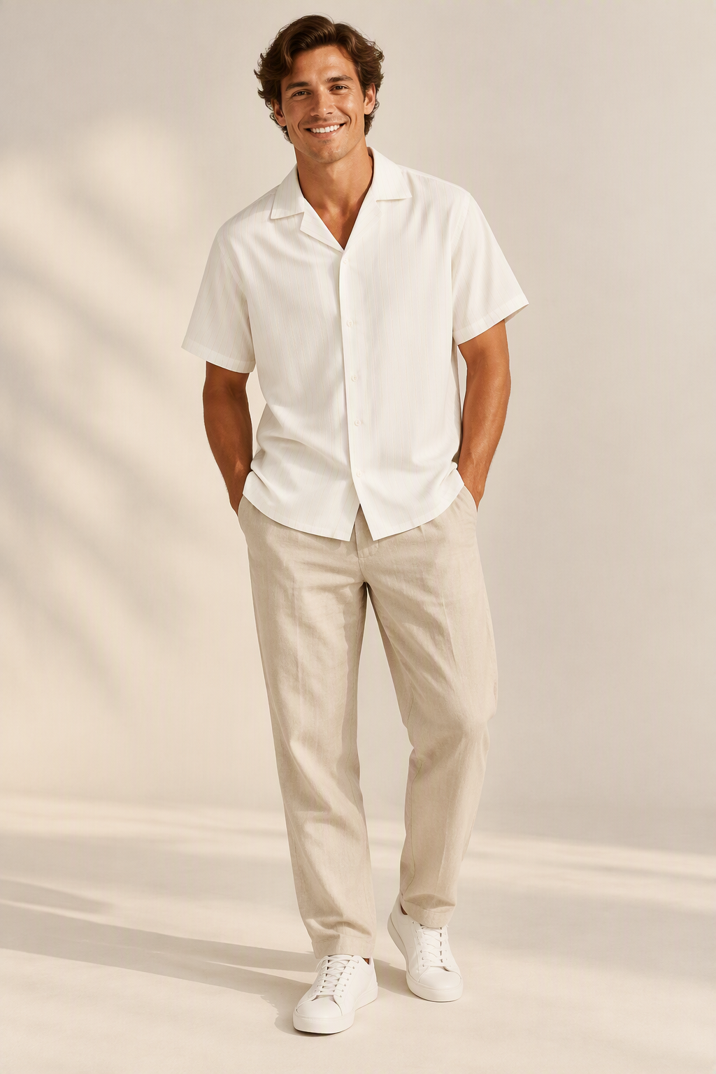 JORBILLYBURG STRIPED BOXY RESORT SHIRT