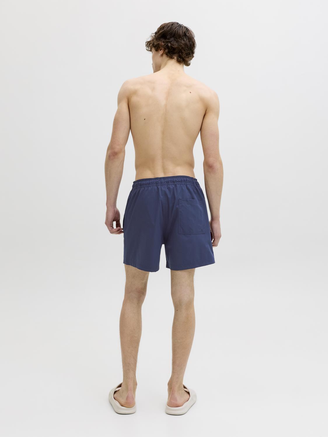 JPSTMAUI TROPIC SOLID SWIM SHORTS