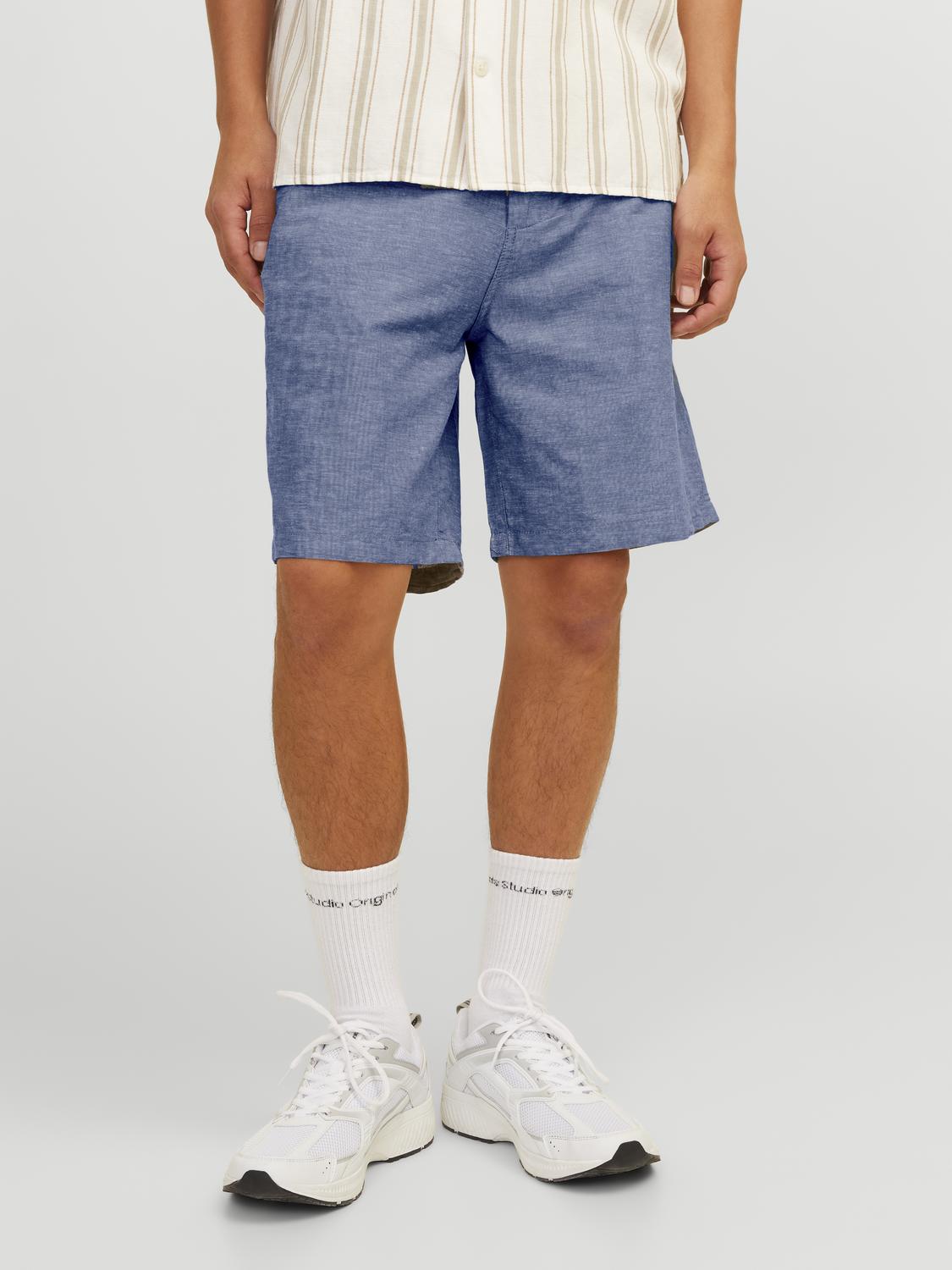 JPSTACE SUMMER LINEN BLEND SHORTS