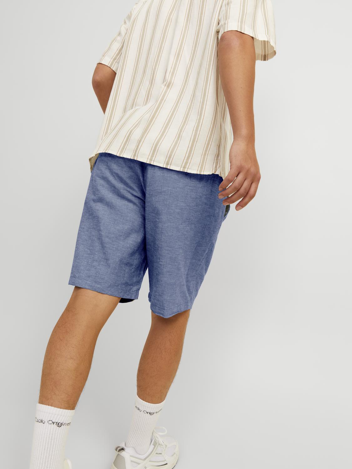 JPSTACE SUMMER LINEN BLEND SHORTS