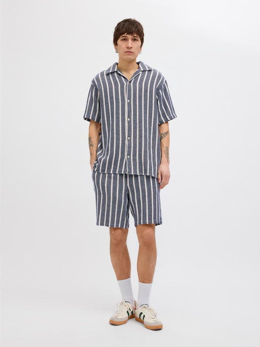 JPSTJAIDEN COBA STRIPE JOGGER SHORTS