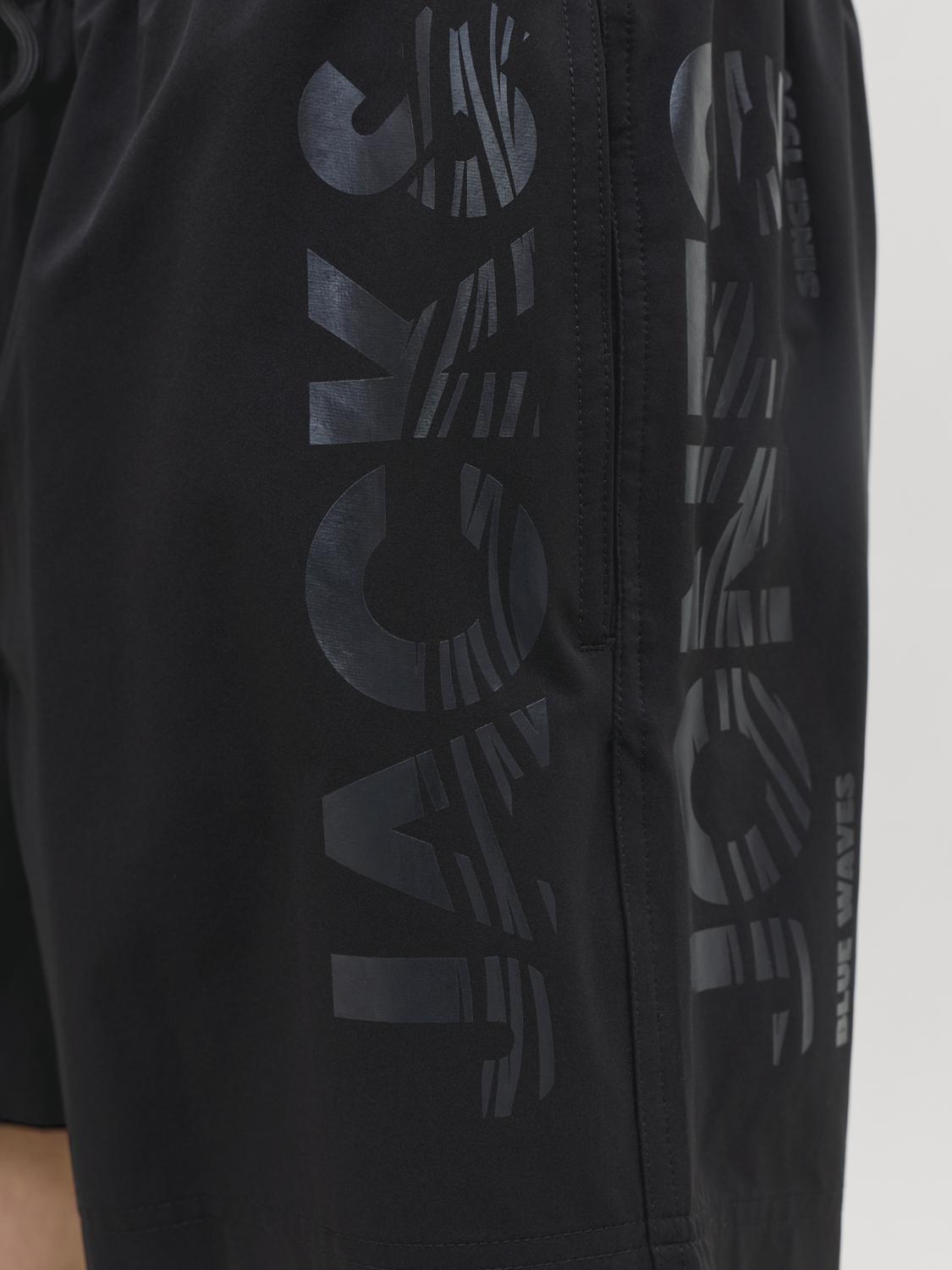 JPSTMAUI WAVE LOGO SWIM SHORTS