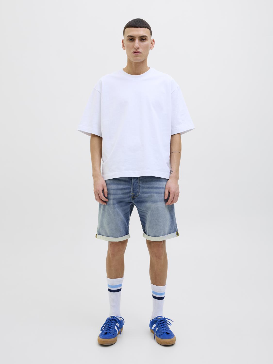 JJIRICK ICON 129 I.K. DENIM SHORTS