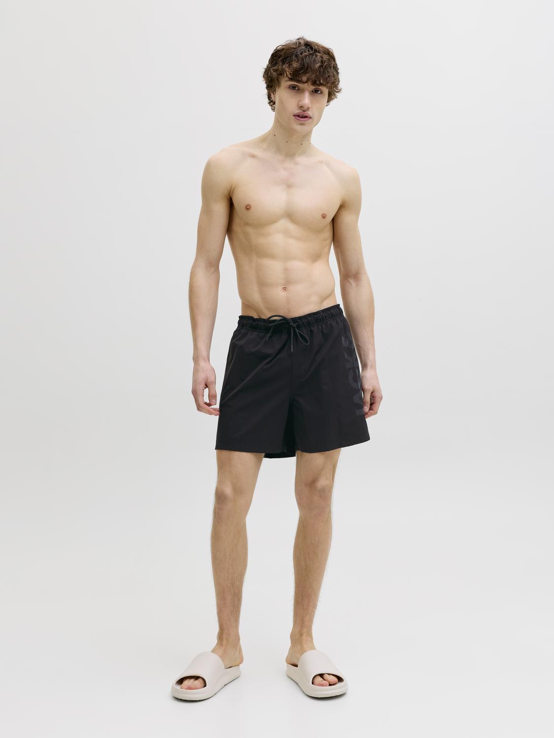 JPSTMAUI WAVE LOGO SWIM SHORTS