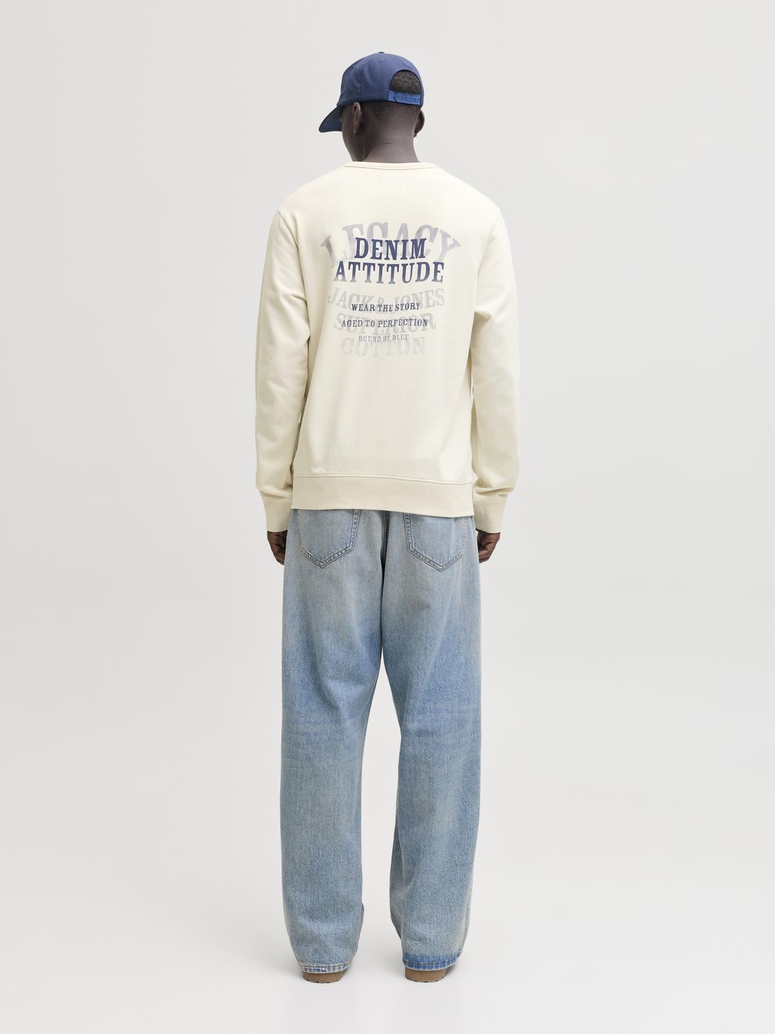 JJEDETROIT ESSENTIAL CREW SWEATSHIRT