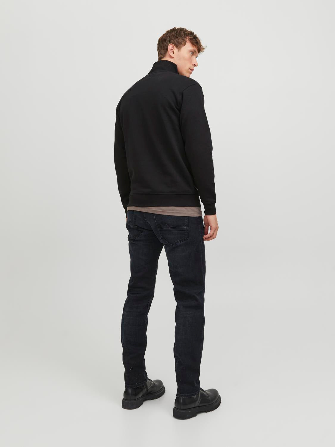 JJEBRADLEY HALF ZIP SWEATSHIRT