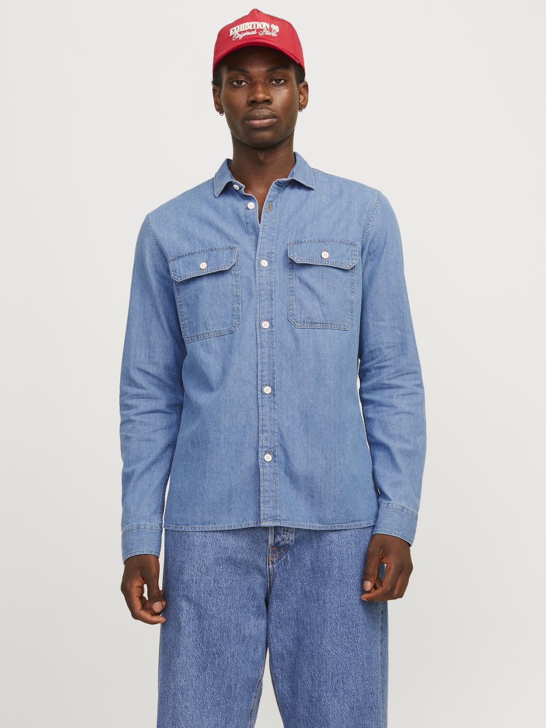 JJETRAVIS DENIM SHIRT