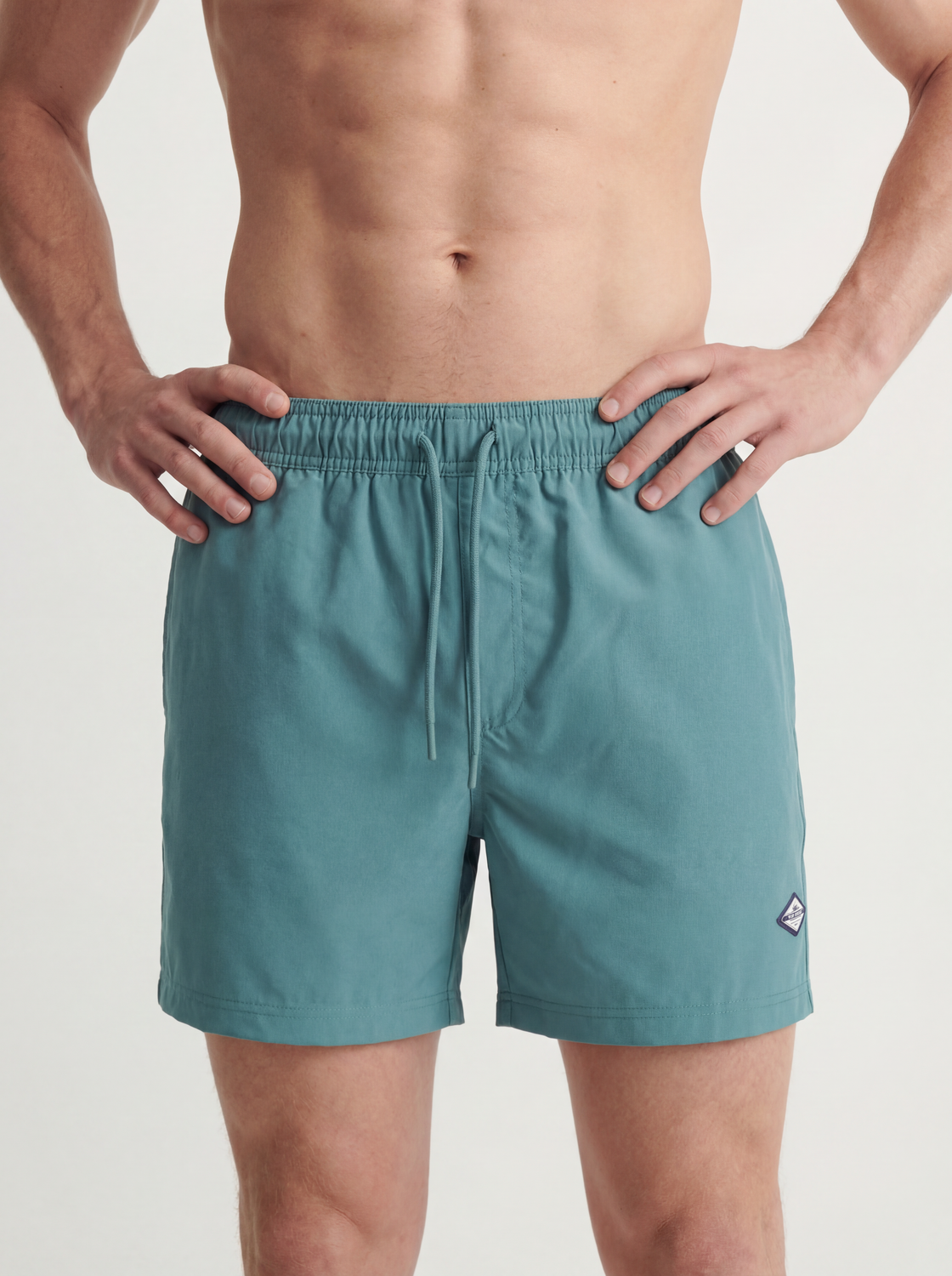 JPSTMAUI TROPIC SOLID SWIM SHORTS
