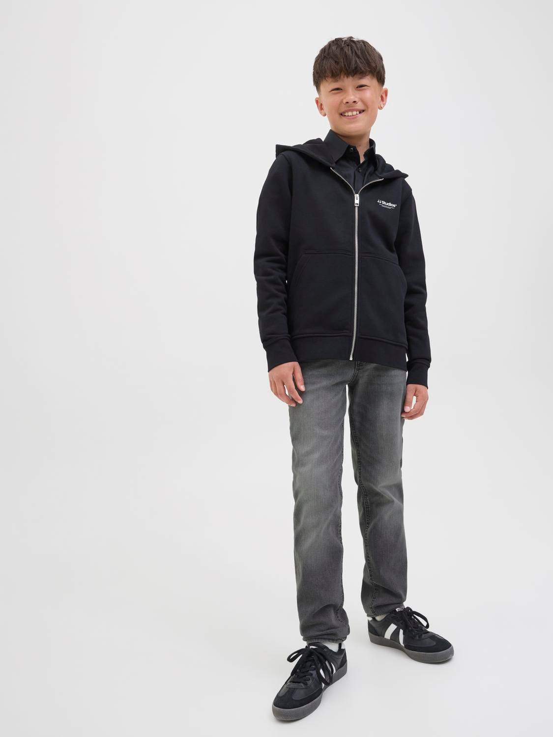 JJIGLENN Jeans - Black Denim