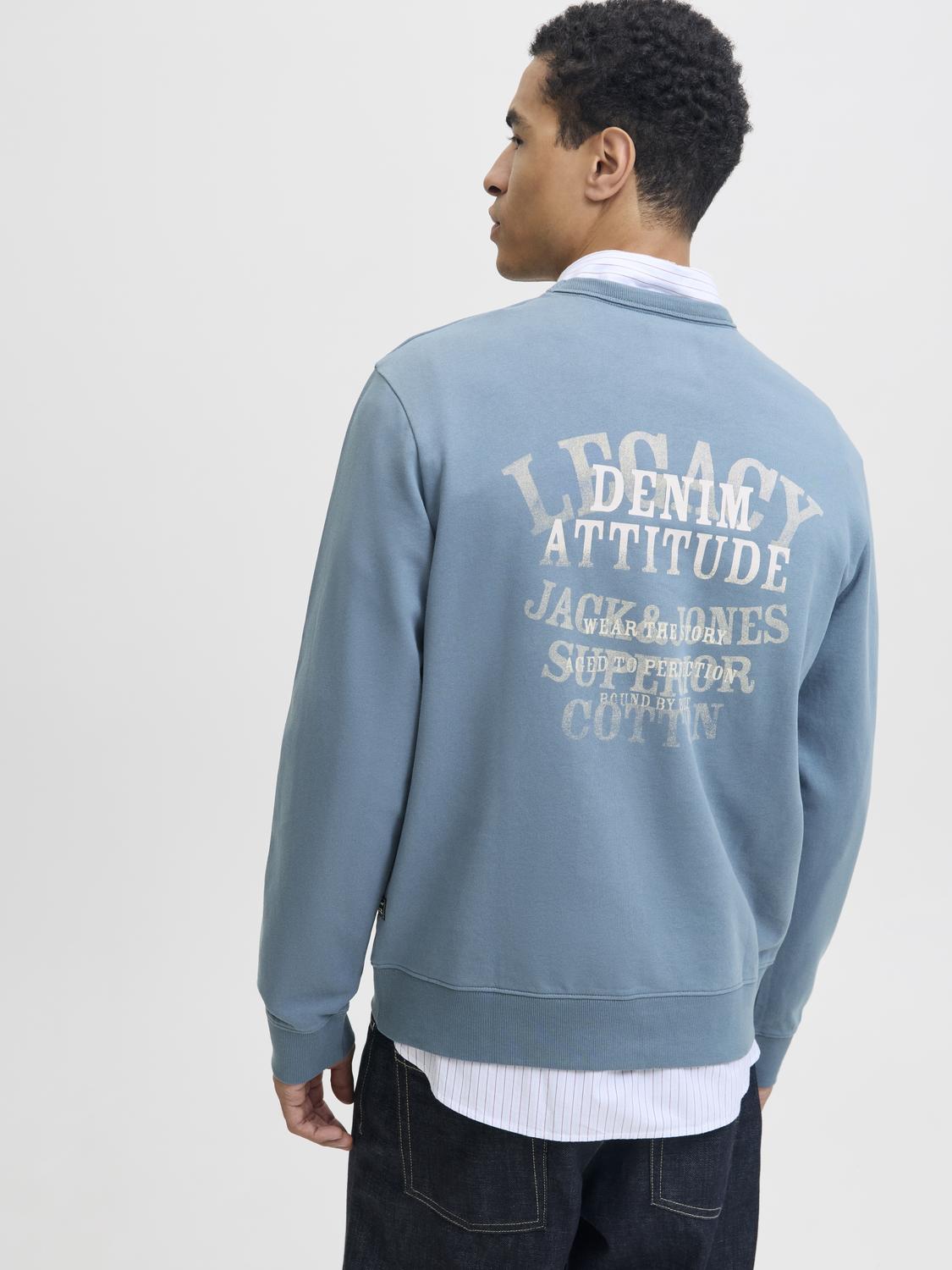JJEDETROIT ESSENTIAL CREW SWEATSHIRT