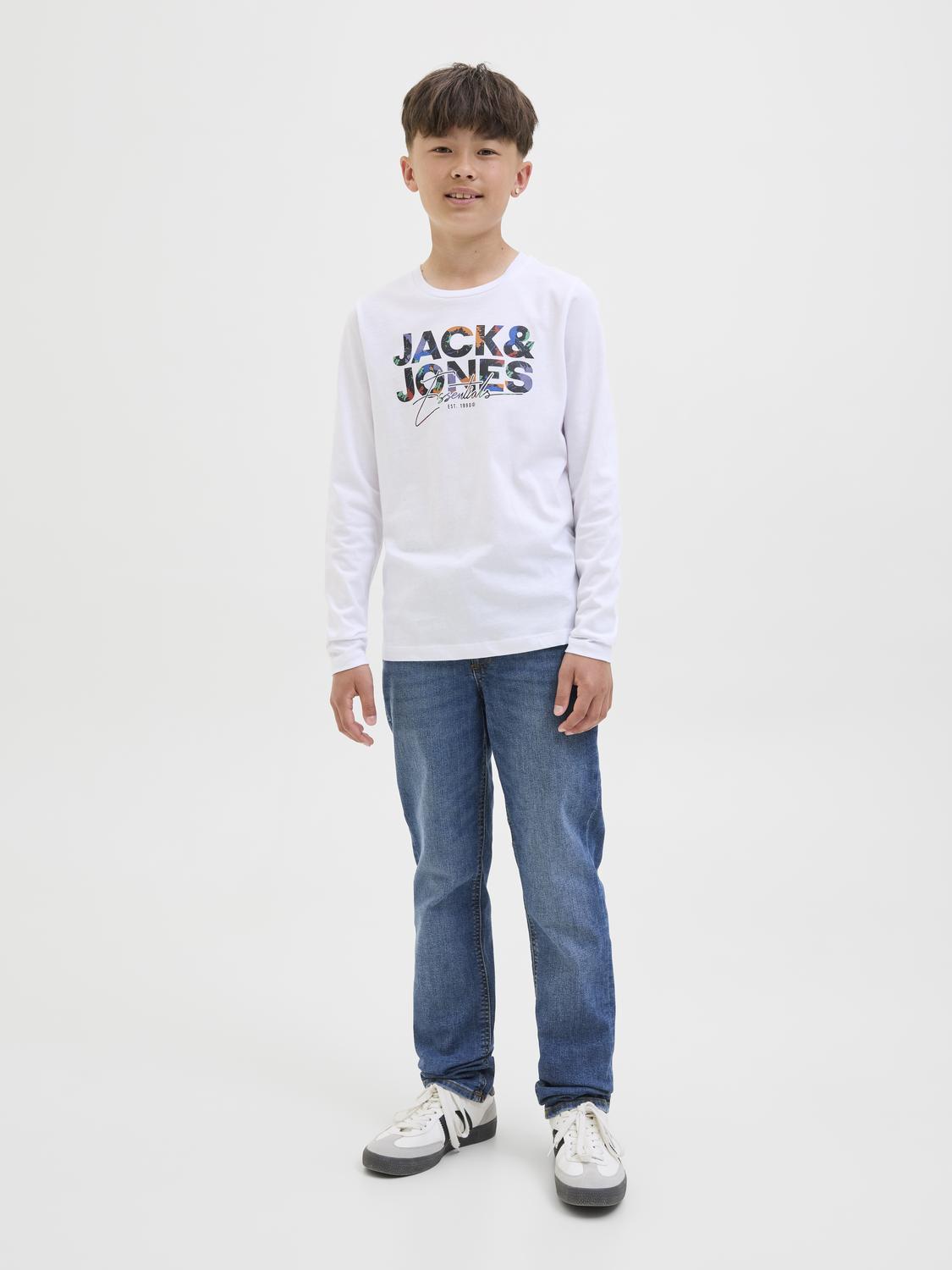 JJIGLENN Jeans - Blue Denim