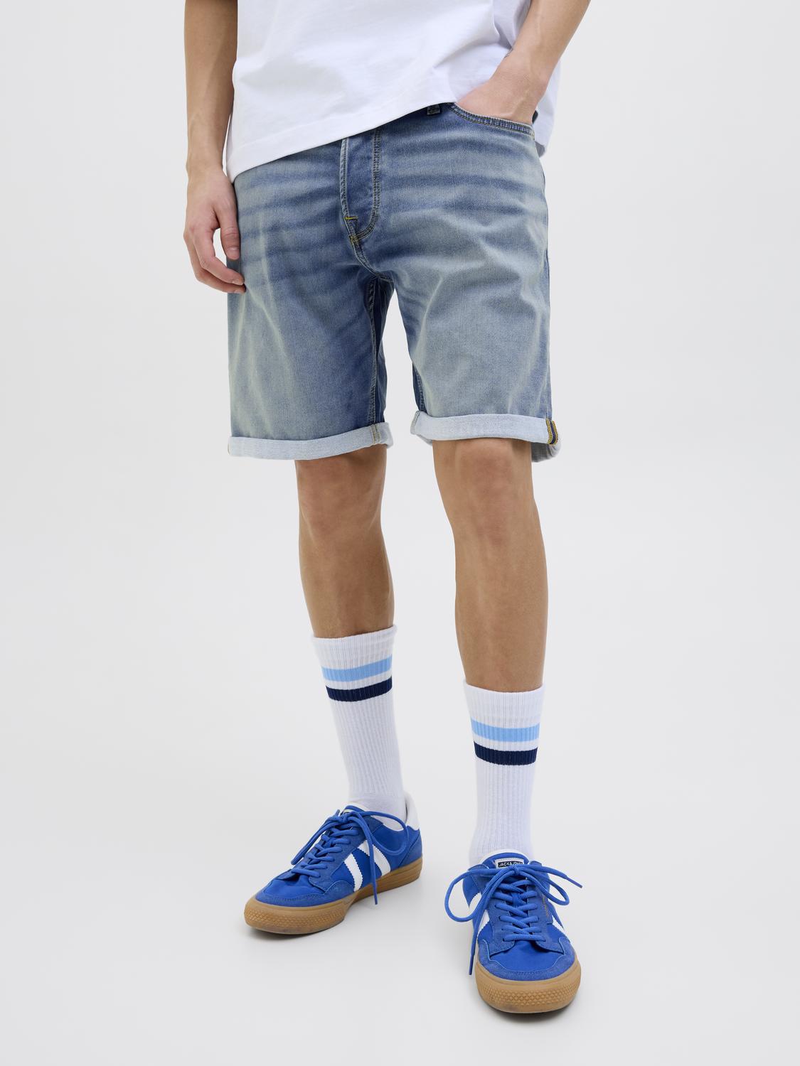 JJIRICK ICON 129 I.K. DENIM SHORTS