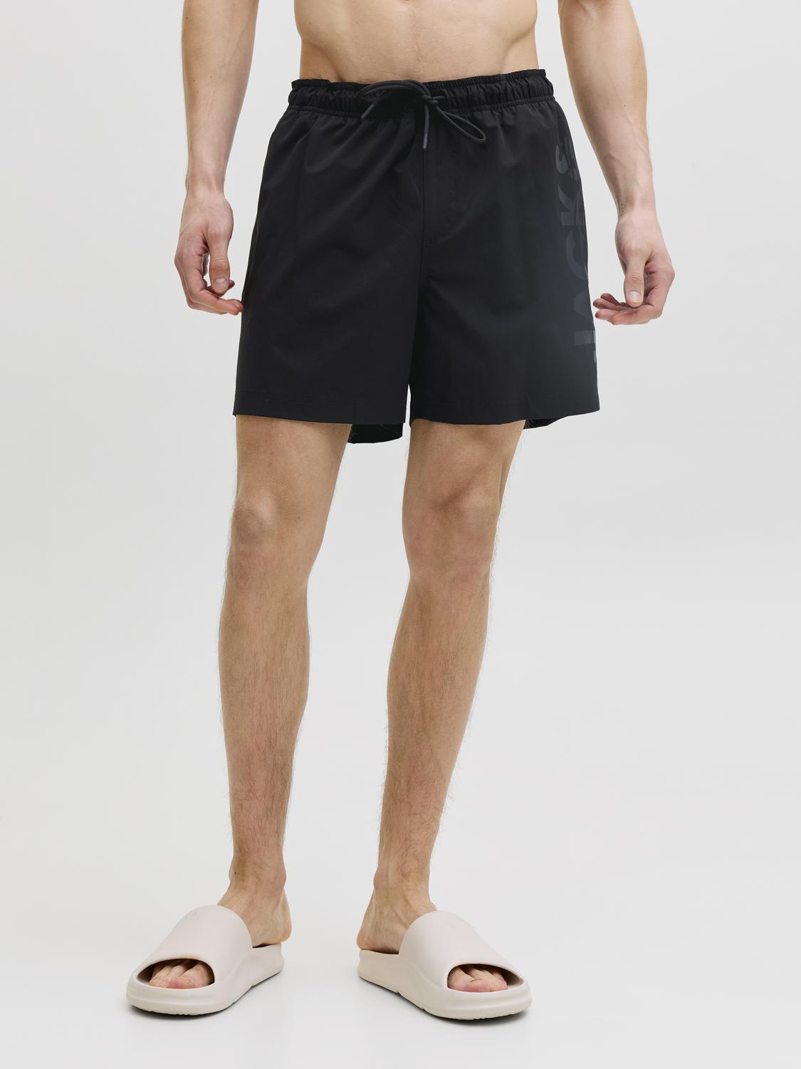 JPSTMAUI WAVE LOGO SWIM SHORTS