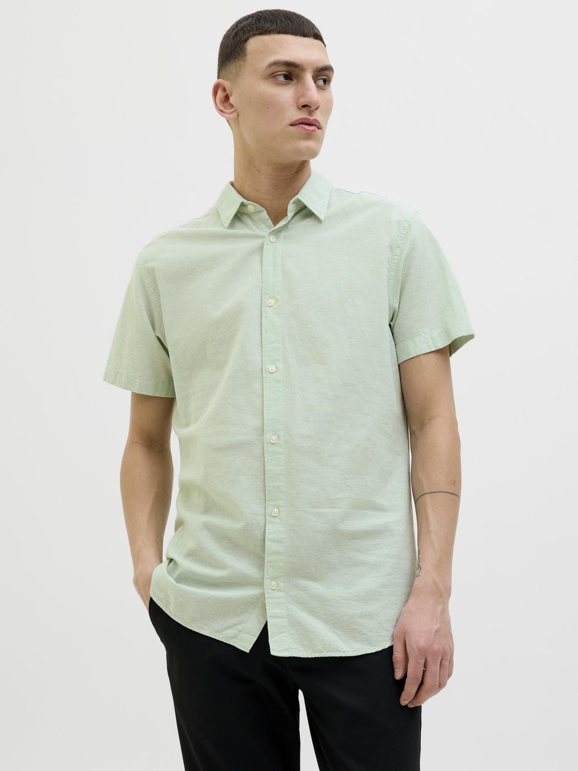 JJEBREEZE LINEN BLEND SHIRT