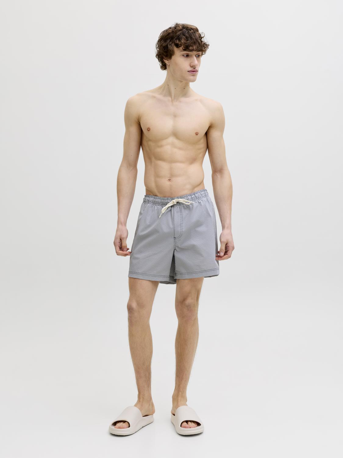 JPSTMAUI OCEAN SEERSUCKER SWIM SHORTS