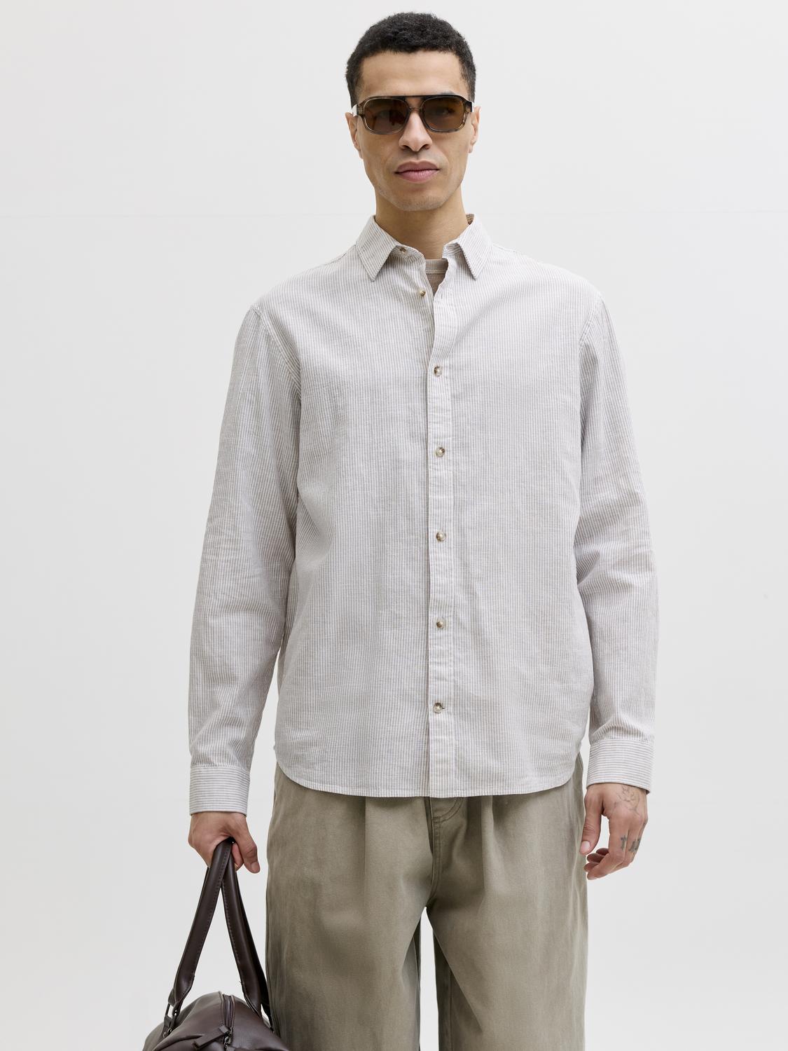 JJESUMMER LINEN BLEND SHIRT