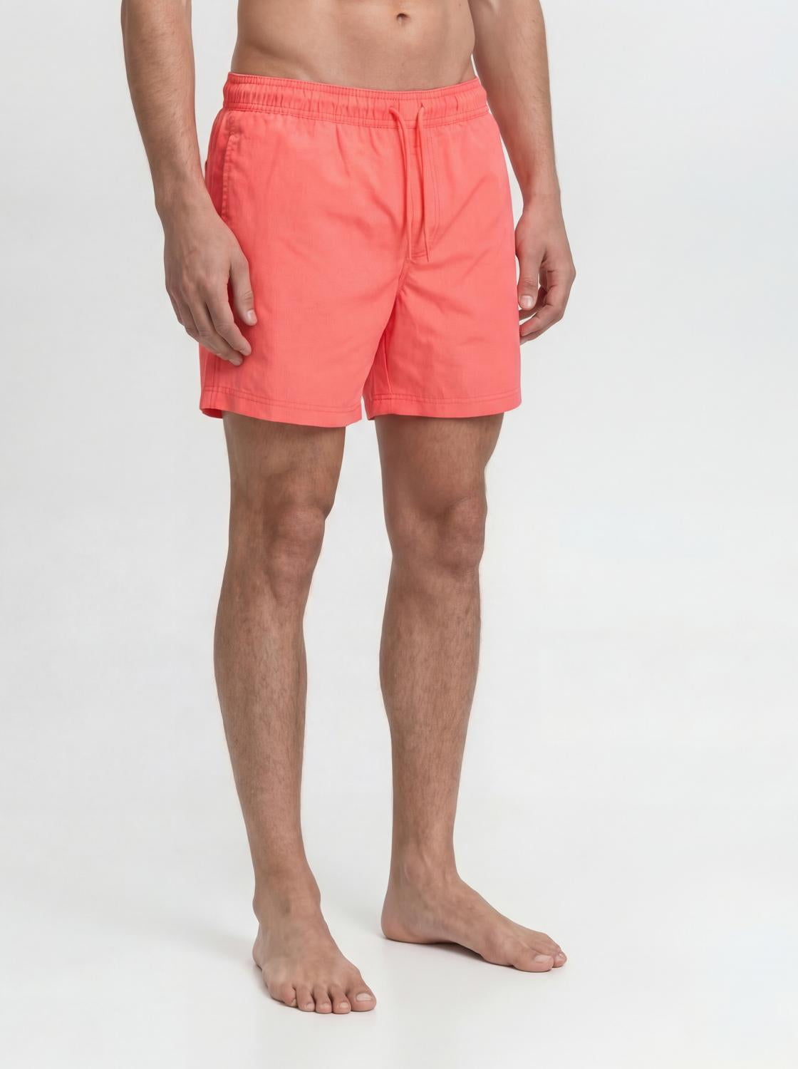 JPSTMAUI TROPIC SOLID SWIM SHORTS