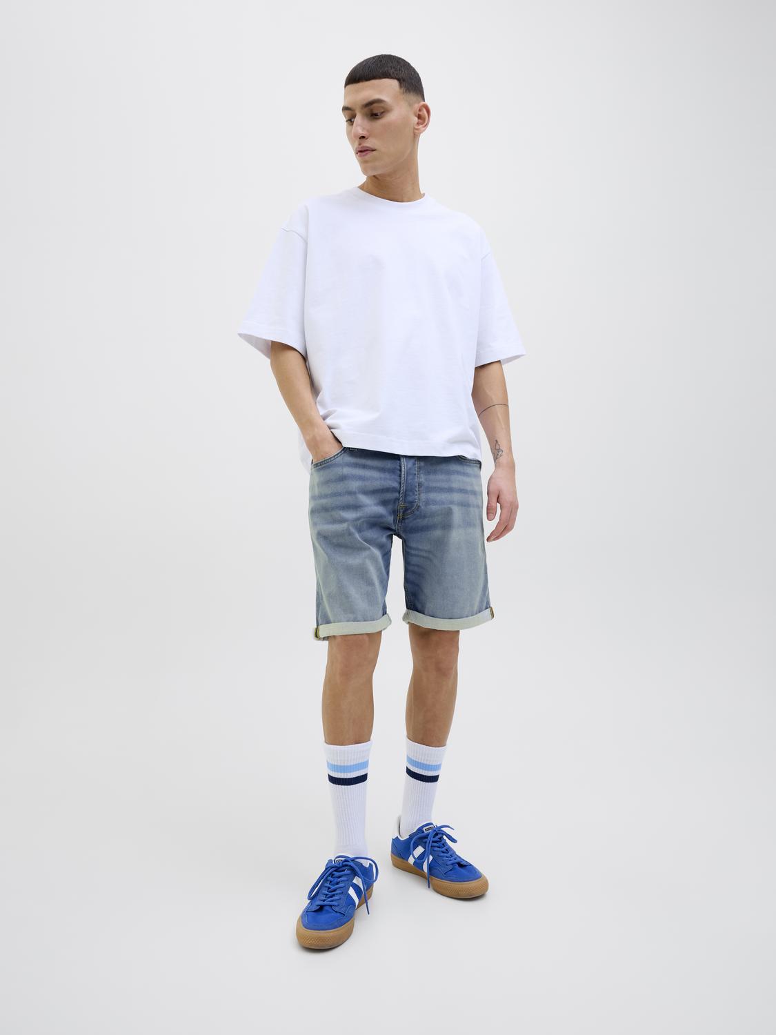 JJIRICK ICON 129 I.K. DENIM SHORTS