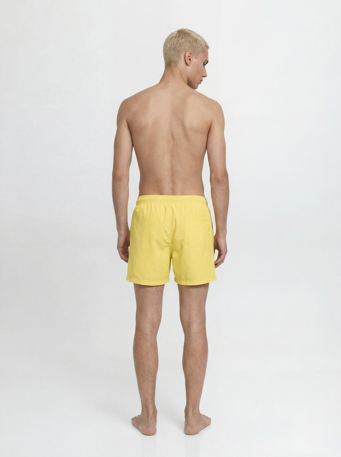 JPSTMAUI TROPIC SOLID SWIM SHORTS