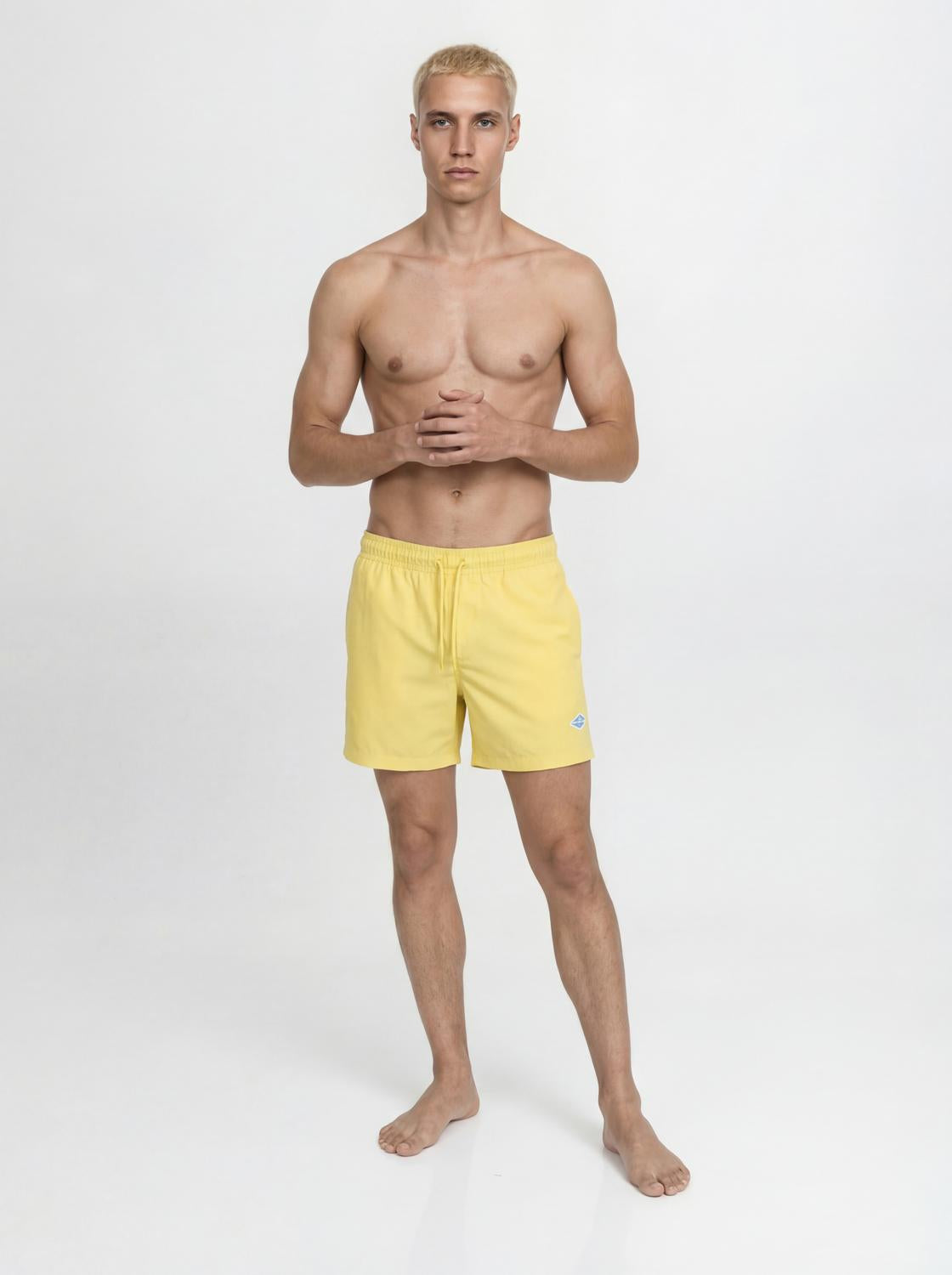 JPSTMAUI TROPIC SOLID SWIM SHORTS