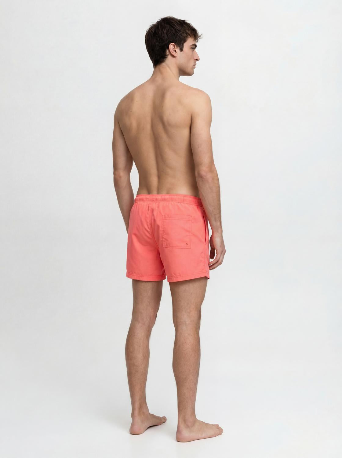 JPSTMAUI TROPIC SOLID SWIM SHORTS