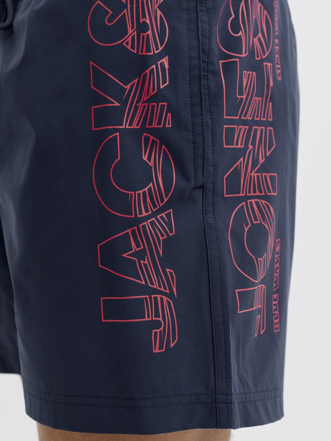 JPSTMAUI WAVE LOGO SWIM SHORTS