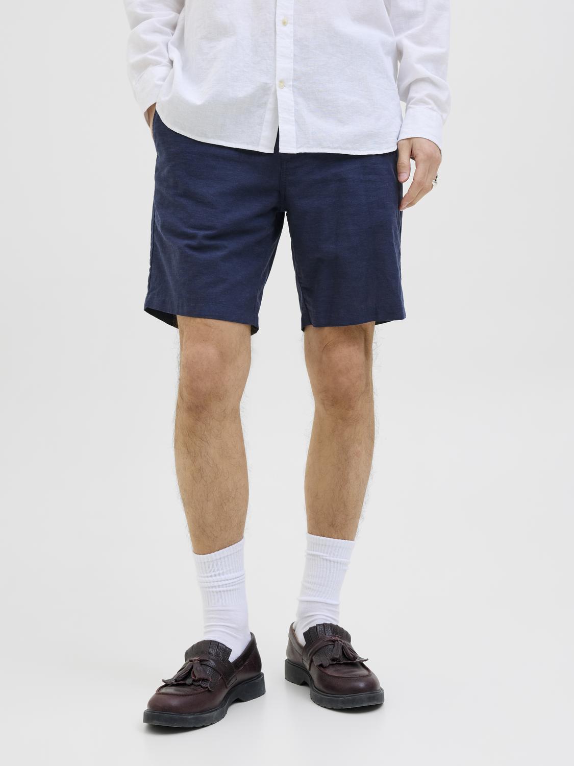 JPSTACE SUMMER LINEN BLEND SHORTS